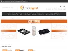 Tablet Screenshot of minidigital.com.au